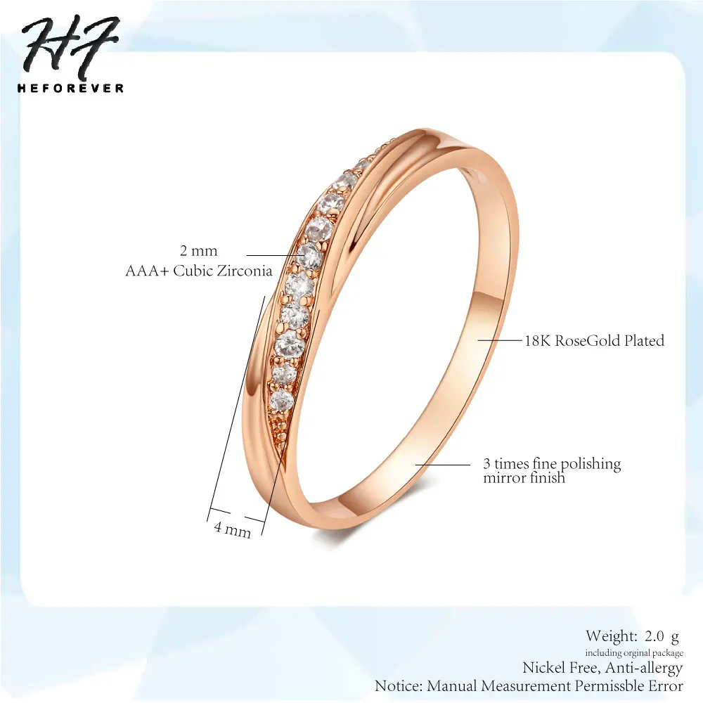 Женское Обручальное кольцо обручальное модное ювелирное изделие простое