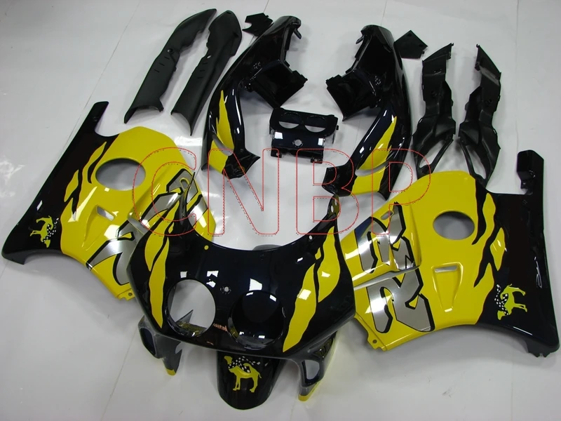 Обтекатели Abs CBR 250 RR 1990 1994 MC22 желто черные для Honda Cbr250rr 1992 набор всего тела CBR250 без