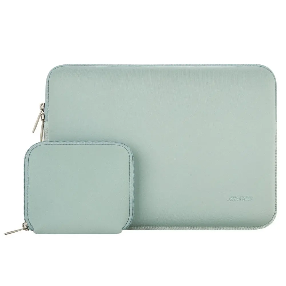 Сумка для ноутбука MOSISO из лайкры для Macbook Air, 13 дюймов, A2159, A1932, чехол для ноутбука, новинка, Pro 13 дюймов, чехол с сенсорной панелью - Цвет: Mint Green