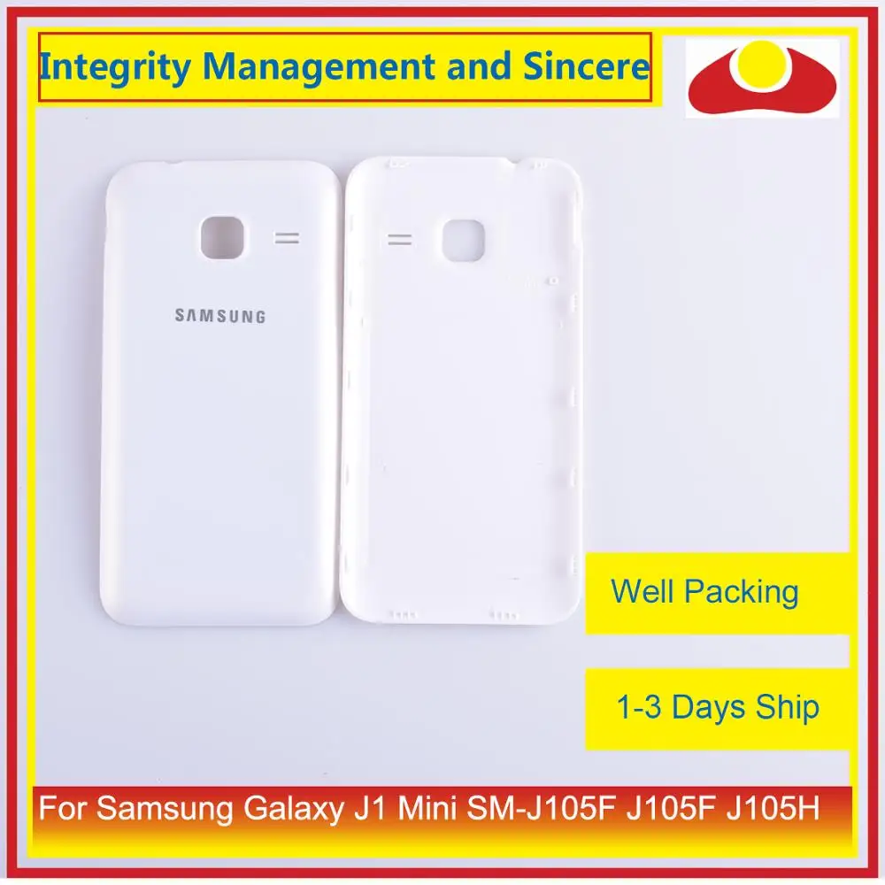 10 шт./лот для Samsung Galaxy J1 Mini SM J105F J105H J105 корпус батарейный отсек задняя крышка