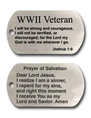 Оптовая продажа недорогая бирка для собак времен Второй мировой войны из