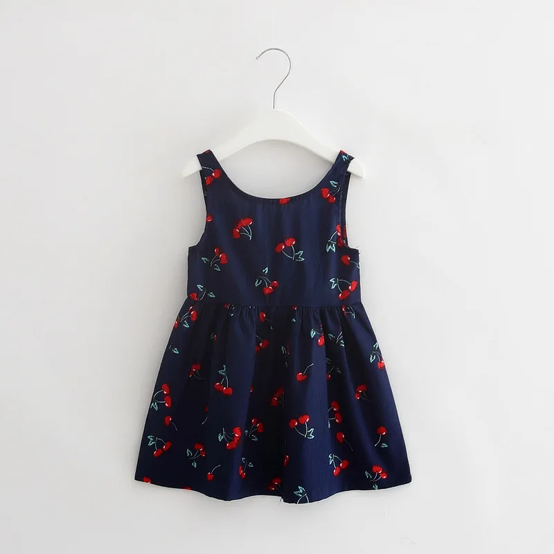 Baby Girls Dress Summer Flower Princess Dresses For Girl Children Clothes Kids Toddler Birthday 2 to 7 Years Old | Детская одежда и