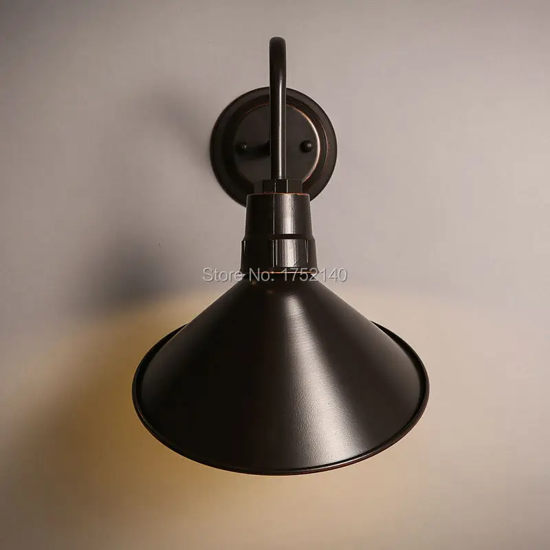 Художественный изогнутый креативный винтажный Железный настенный светильник в