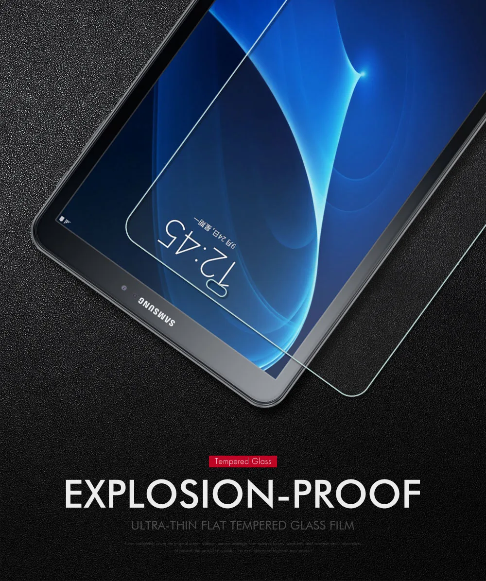 Закаленное Стекло для samsung Galaxy Tab A A6 T580 T585 10,1 Экран протектор Tab Advanced2 T583 S5e 10,5 T720 Стекло