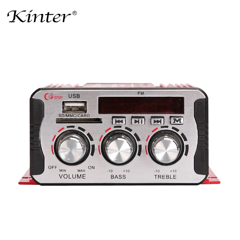 Kinter MA 600 усилитель звука hifi стерео воспроизведение в USB SD предложение fm радио 2 0 CH