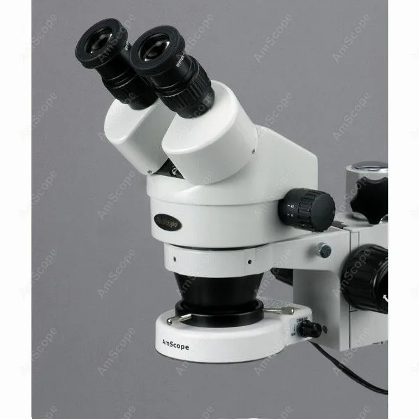 Стерео Зум микроскоп AmScope поставляет 7X 45X стерео на стрелу стенд с 80 светодиодными