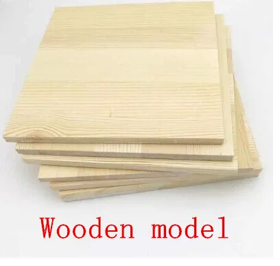 Бесплатная доставка Diy деревянная модель строительная листовой материал 200*200*10