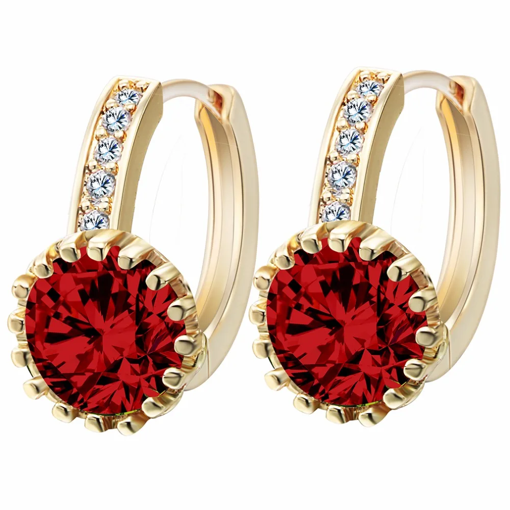 Серьги-кольца Kinitial женские ювелирные украшения с