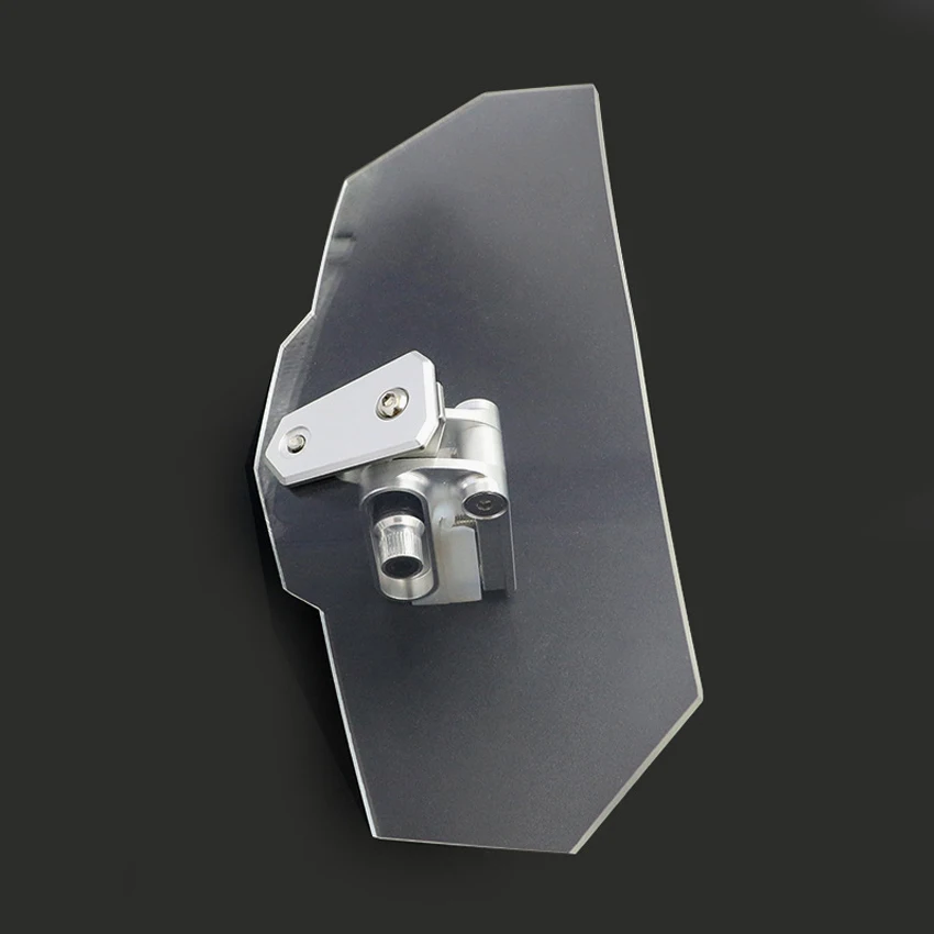 Unversal Airflow Adjustable Windscreen Wind Deflector Motorcycle Windshield For suzuki gsf 600 piaggio beverly mt 09 tracer