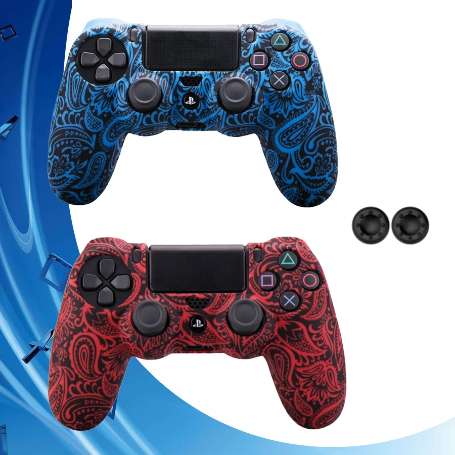 Тату шаблон PS4 контроллер силиконовый чехол Play Station 4 Чехол для джойстика кожи