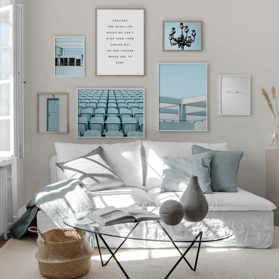 Street Light Door Chair Rooftop Quotes Wall Art Canvas Painting Nordic Posters And Prints Pictures For Living Room Decor | Дом и сад