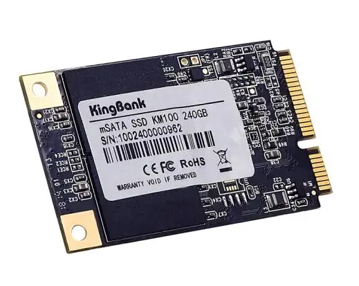 KingBank mSATA SSD 120 ГБ 240 ГБ мини SATA Внутренний жесткий диск 32 Гб для ноутбука сервер 120G 240G SSD