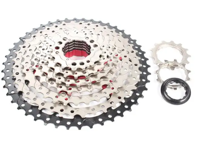 SUNSHINE-SZ MTB 9 скоростей 11-46T кассеты 9s звездочки 9v k7 соотношения совместимы с M430 M4000 M590