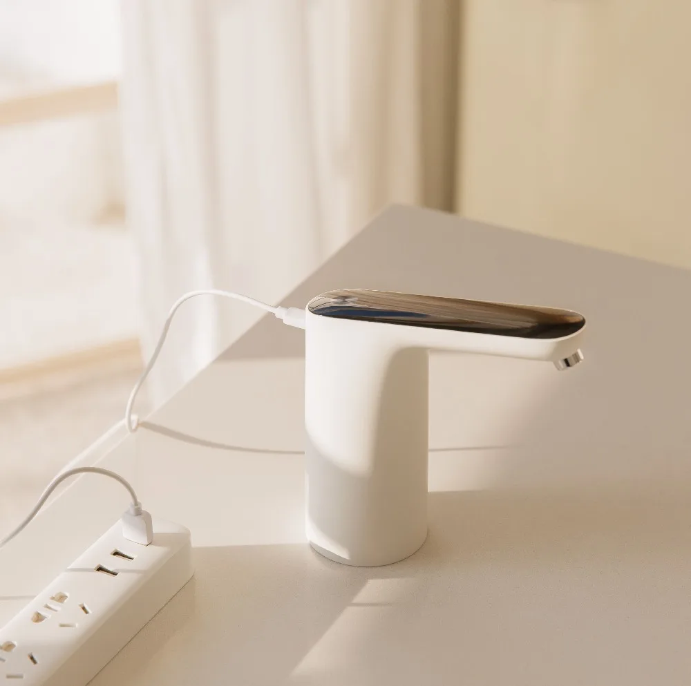 Kbxstart мини электрический USB диспенсер для воды, насос, машина, подставка, умный сенсорный диспенсер для напитков, кран для галлонов, бутылки для воды