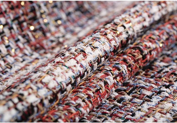 NEW Autumn&winter NEW High-end custom Fancy Suiting Fabric For Women Coat With 145cm Fashion cloth DIY Sewing Hot Sale
