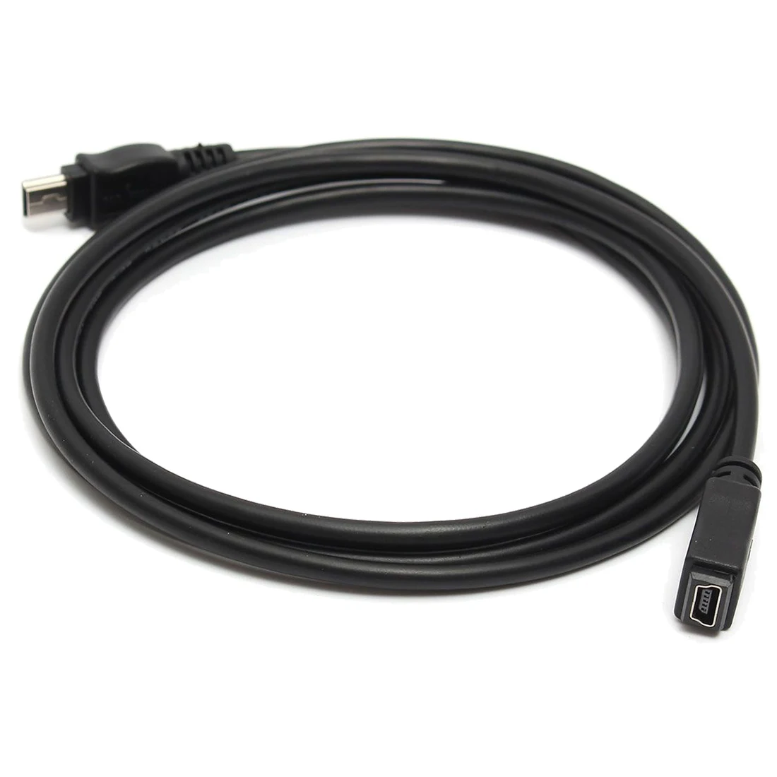 1.5m Mini USB B 5pin Male To Female Extension Cable Cord Adapter Black | Data Cables