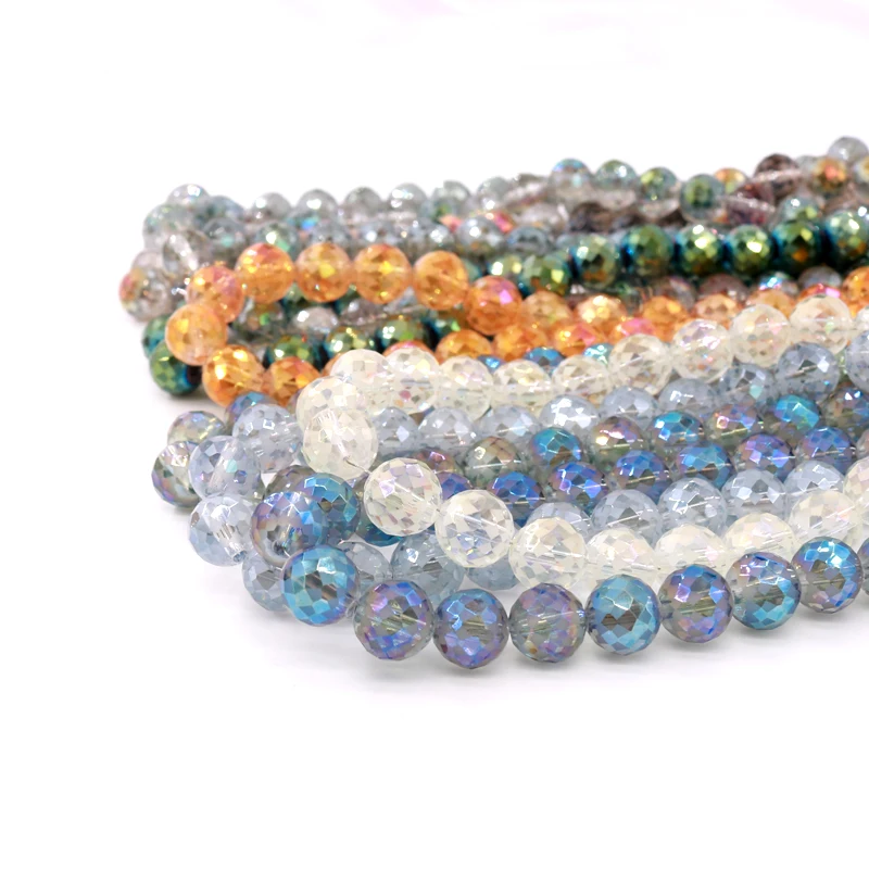 350pcs/lot Flower Ball Crystal Bead Accessories Jewelry Fit Bracelets Necklaces Glass Beads Pendant For DIY Hand-making | Украшения и