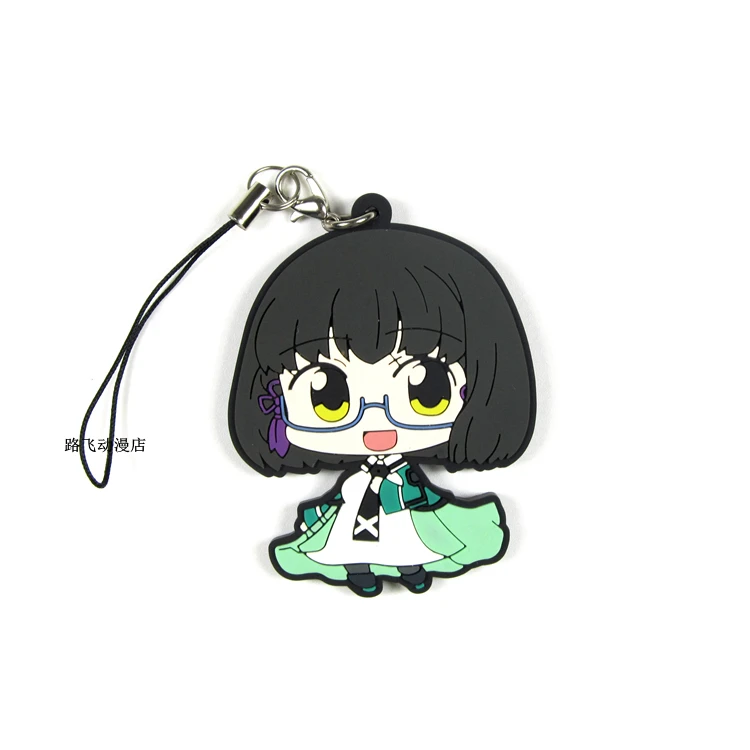 Фигурка аниме модель резиновый брелок кулон Mahouka Koukou No Rettousei Сиба татсуя Миюки