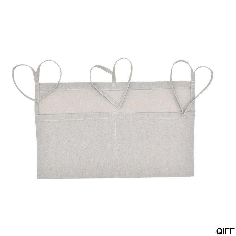7HH102006-C Baby Crib Organizer Bed Hanging Storage Bag For Baby Essentials Multi-Purpose Baby Bed Organizer Hanging Diaper Toys Tissue - Цвет: 7HH102006-C