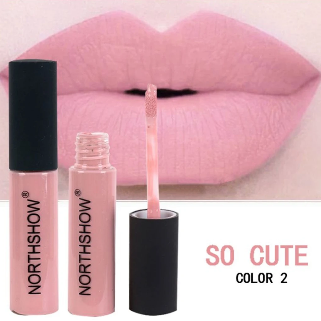 

2021 New 7 Colors Milk Chocolate Fragrance Matte Non-stick Cup Lip Gloss Liquid Lipstick Lip Stain Tint