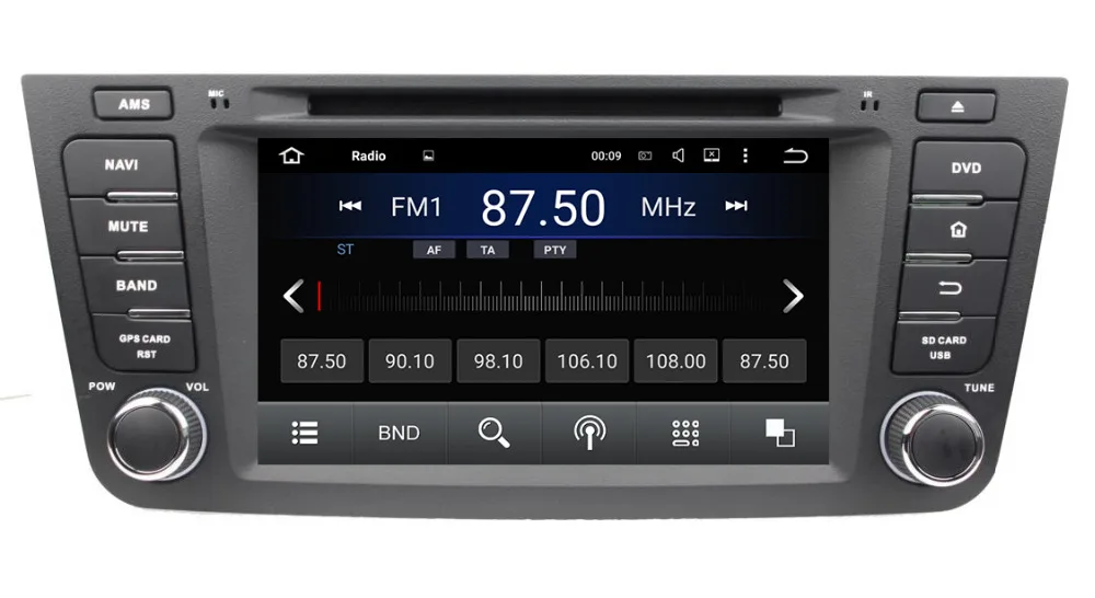 Android 5 1 четырехъядерный 1024*600 автомобильный DVD-плеер для Geely EX7 GX7 с GPS радио Bluetooth