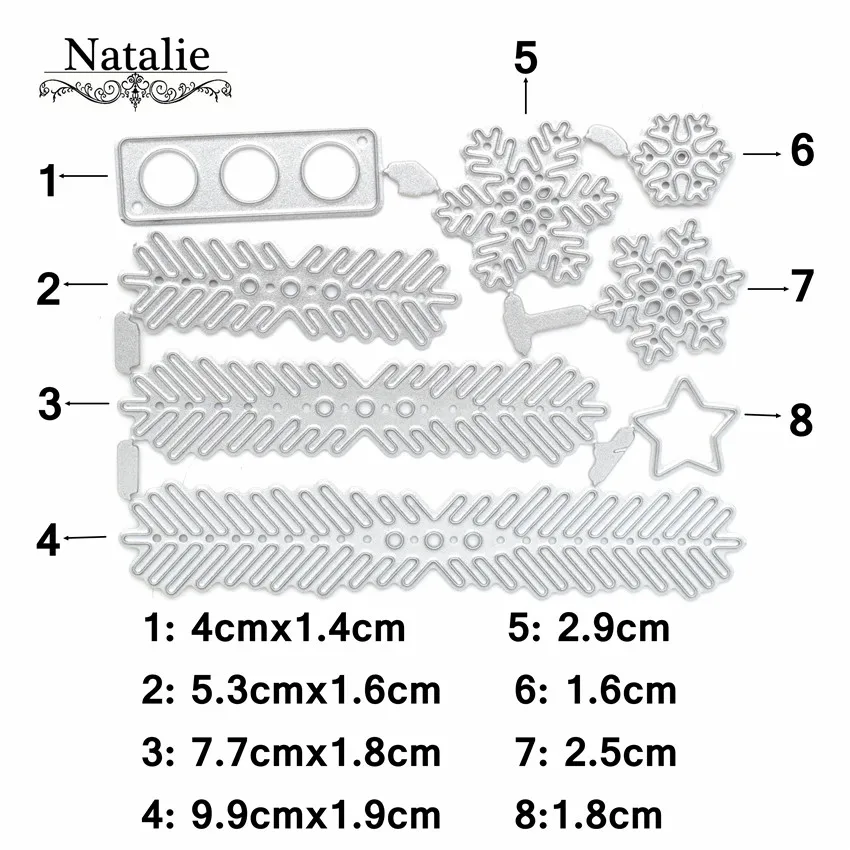 8 шт./компл. Бесплатная коллаж дерево металл трафареты для пресс формы