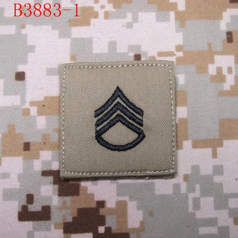 Загорелый фон черный дизайн военные нашивки с вышивкой в Военном Стиле|embroidery