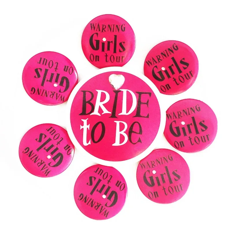 С надписью &quotBride to Be&quot створки девичник с нашивками на вечеринке вечерние