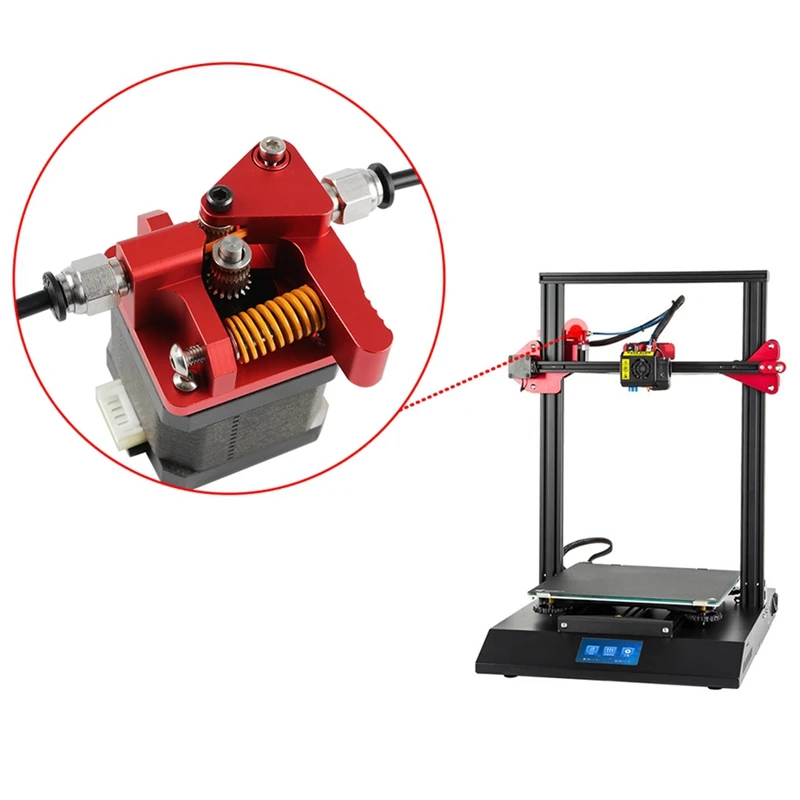 Алюминиевый Cr 10S Pro Ender 3 Btec двойной шкив экструдер обновление + для Tornado Diy 3D части