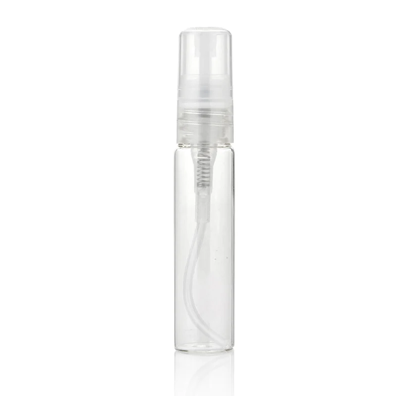 10ml 100 шт./лот 5 мл 10 мл дорожная бутылка с распылителем Портативный Стеклянный парфюм распылитель для бутылок Contenitori косметический насос для женского парфюма - Цвет: 10ml