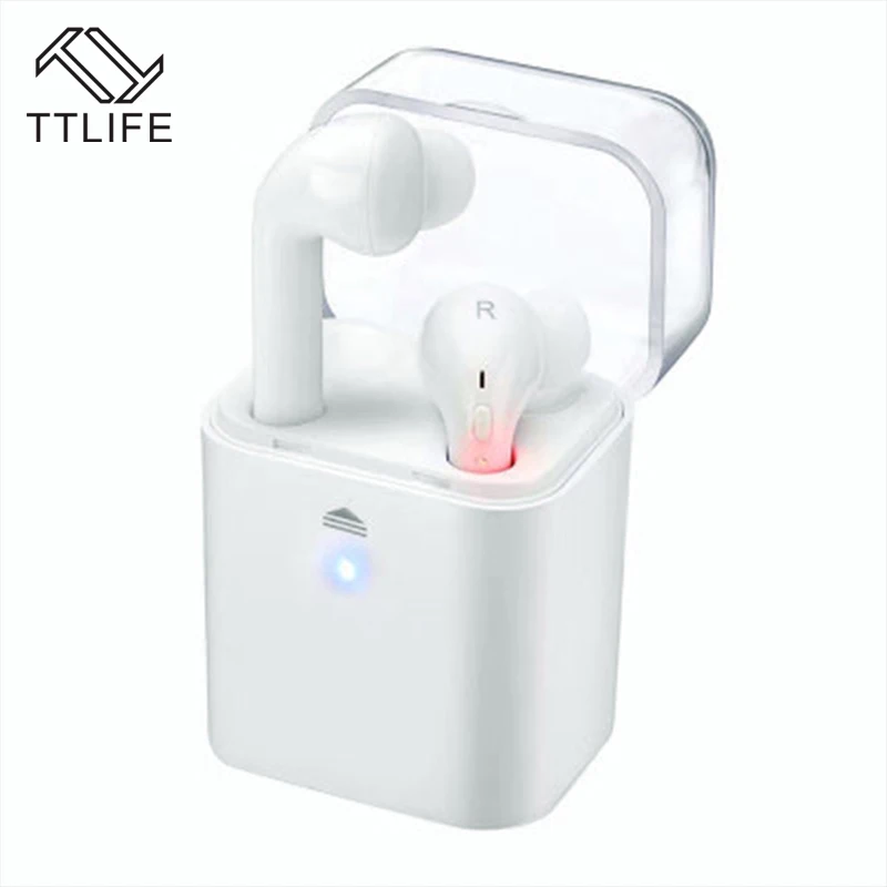 TTLIFE оригинальные TWS настоящие беспроводные Bluetooth наушники двойная гарнитура для