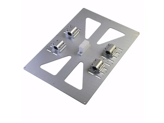 RepRap 3d принтер Prusa i3 Y карета пластина Расширенная для с переменной стержень