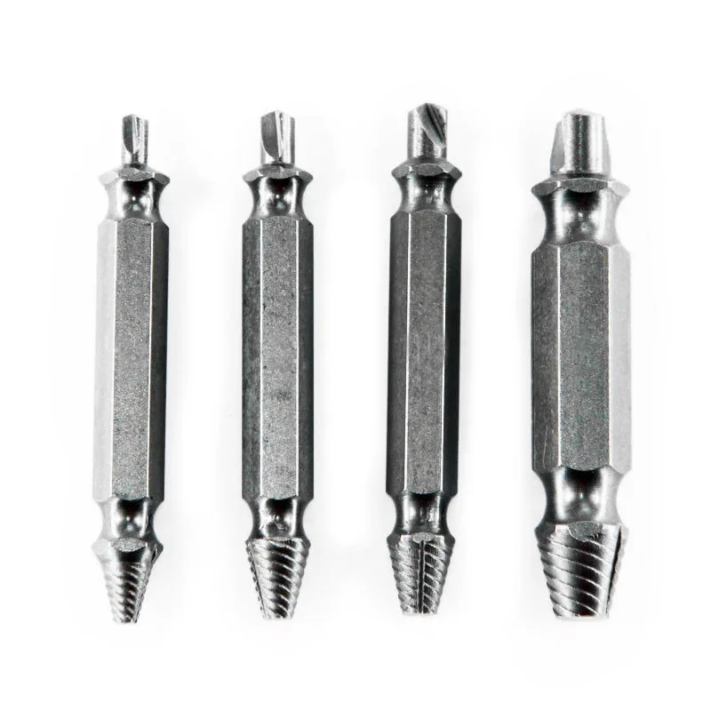 Набор сверл с шестигранным хвостовиком 4 шт.|drill bit set|damaged screw extractorscrew extractor |