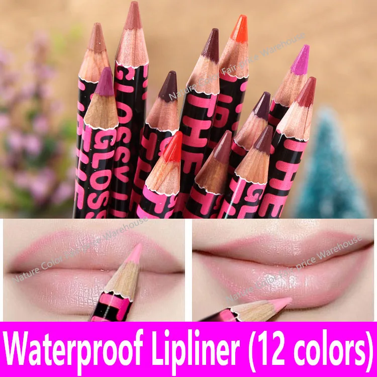 Профессиональная Водостойкая Подводка для губ высококачественный глянцевый