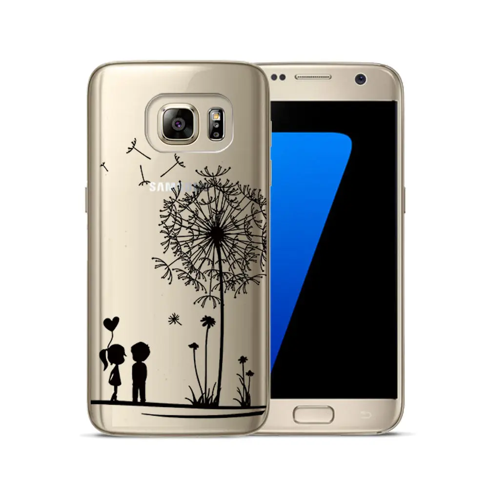 Arvin Мягкий силиконовый чехол для Samsung Galax S8 прозрачный ТПУ телефона Plus умный
