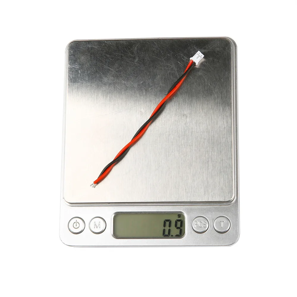 100 шт. Мини Micro PH2.0 PH 2 0 мм Шаг 2Pin разъем с 10 см 24AWG мягкий силиконовый кабель для FPV