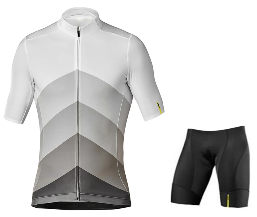 Pic Color Pro Mavic Велоспорт Джерси Набор летний Велоспорт Набор гоночный велосипед одежда костюм Быстросохнущий горный велосипед одежда Велоспорт Спортивная одежда - Цвет: Pic Color