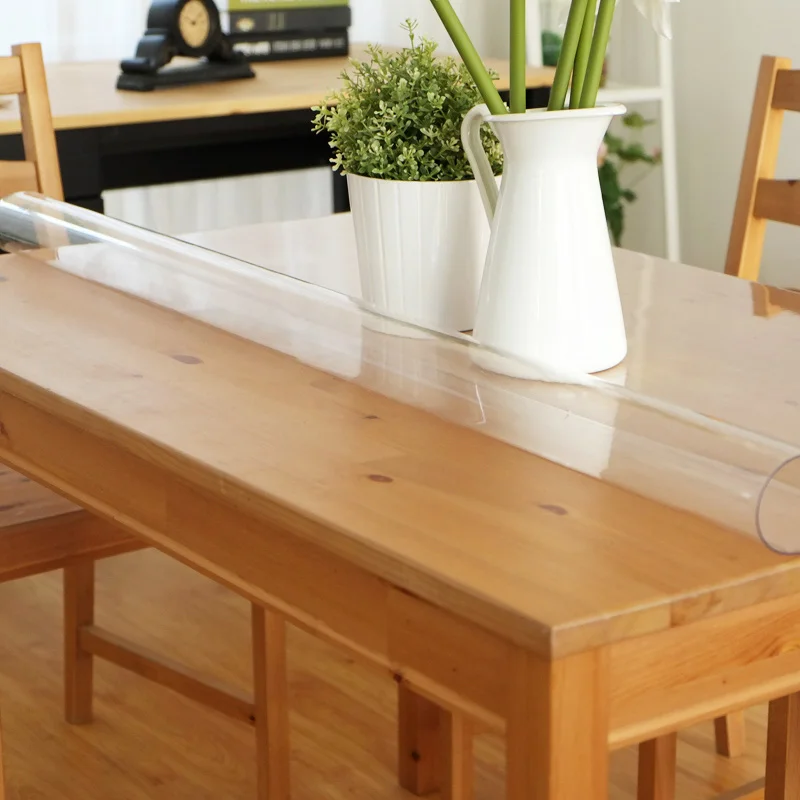 Водонепроницаемая квадратная скатерть из ПВХ высокого качества простая