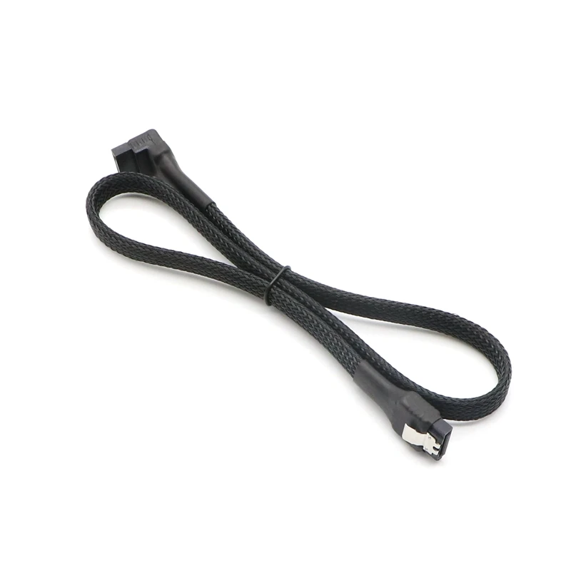 Высококачественный разноцветный кабель SATA III с рукавами 45 см/60 см 6 Гбит/с 7