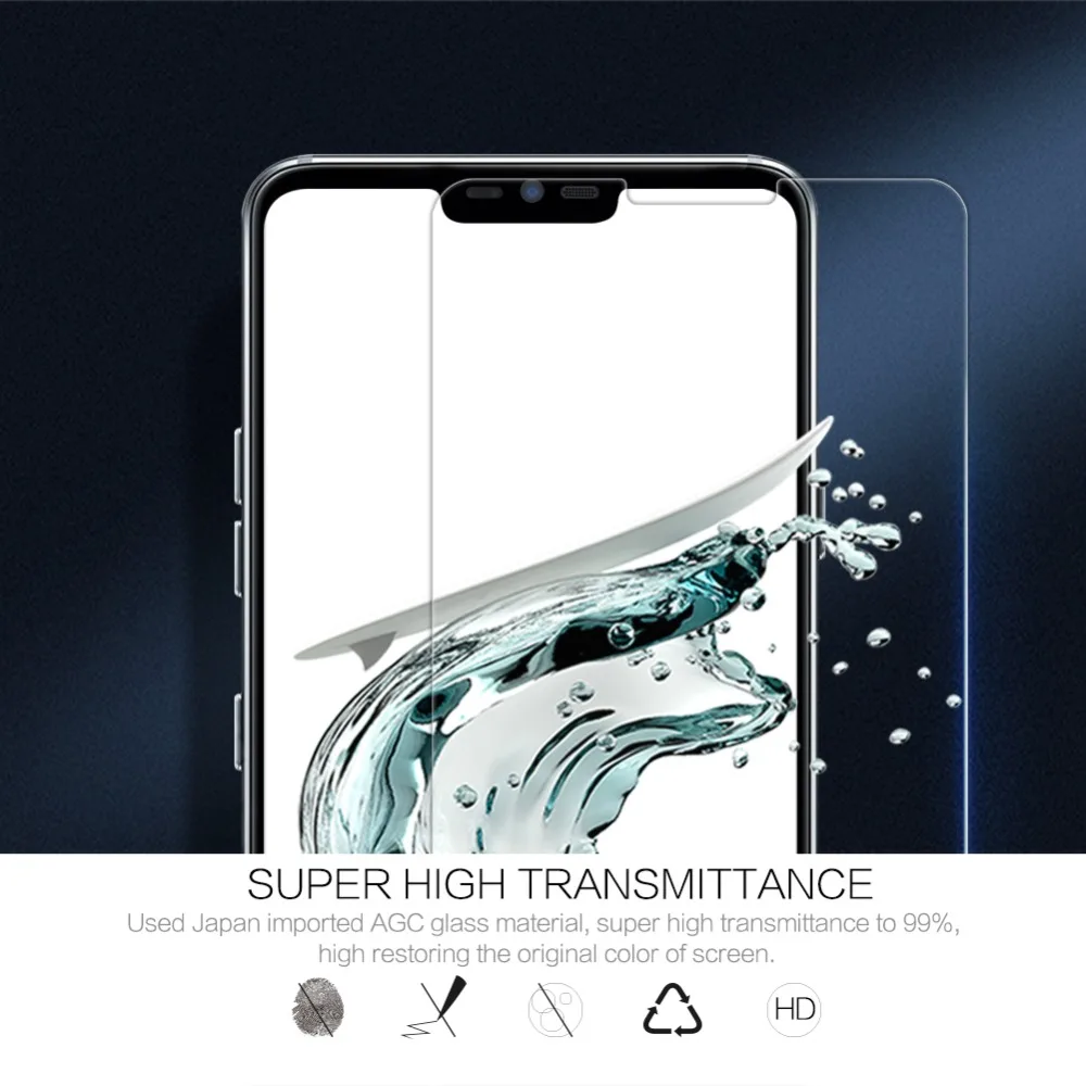 Nillkin для LG G7 ThinQ Закаленное стекло-экран протектор удивительный 9H+ Pro против царапин для LG V20 G6 Q7 G7 ThinQ Nilkin 2.5D стекло
