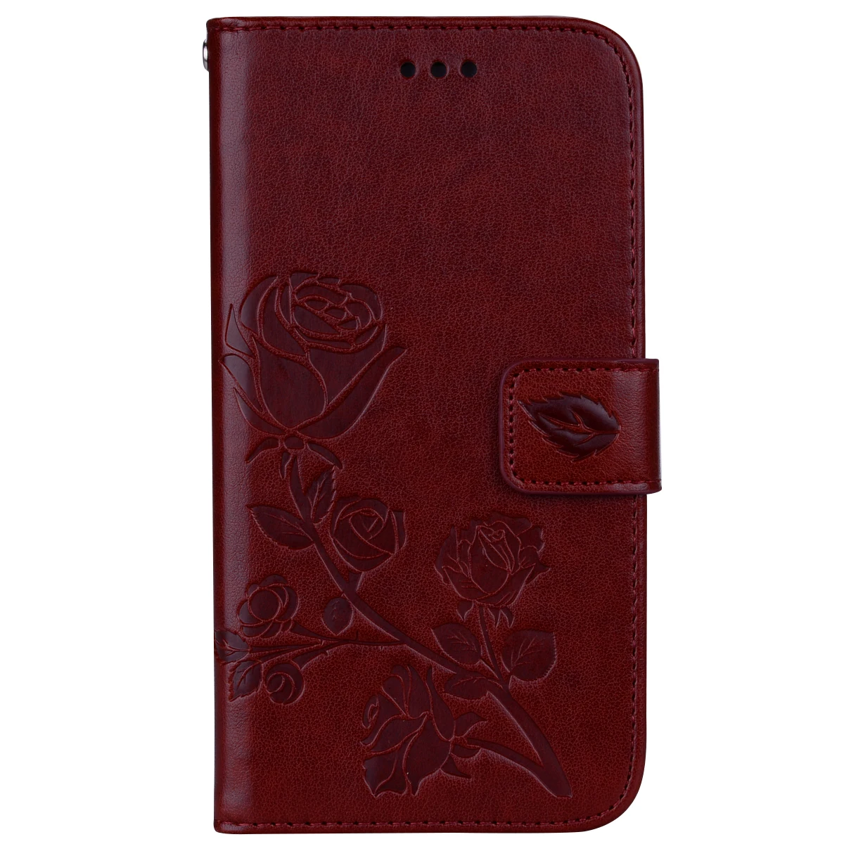 Brown Чехол для телефона huawei Honor 6X 6A 7X Роскошный кожаный чехол-книжка для huawei 6 A 7X Чехол-книжка для huawei Honor 7X 6A 6X чехол - Цвет: Brown