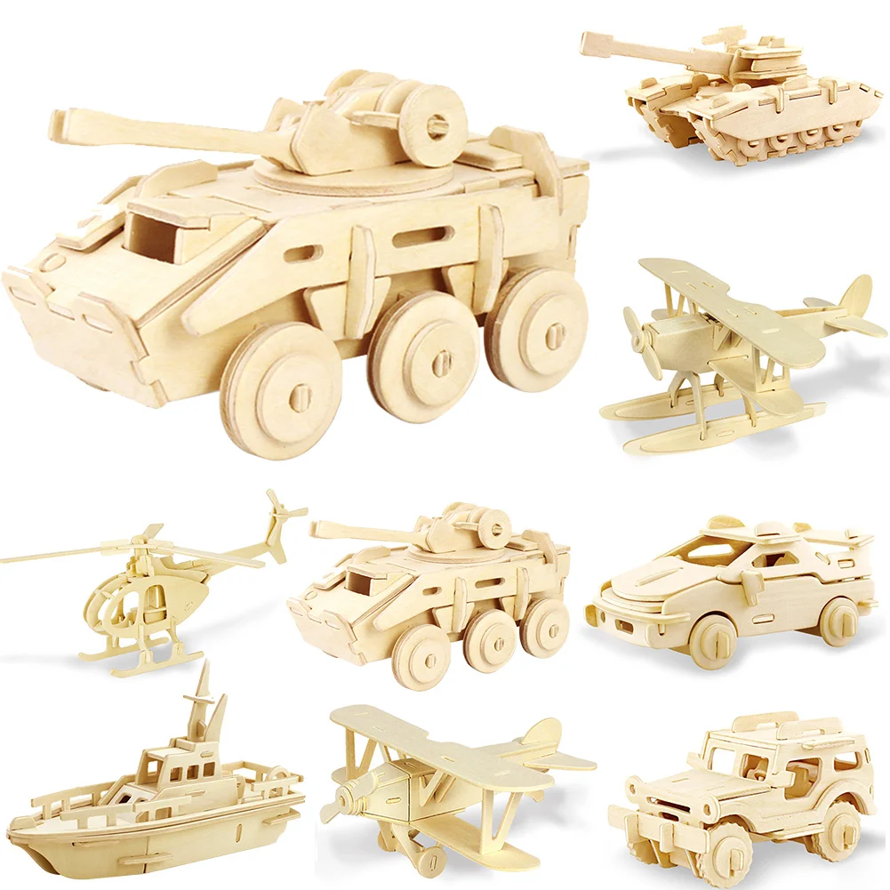 Хобби грузовик автомобиль Детский DIY сборная игрушка игра 3D взрослые Обучающие