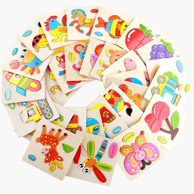 Дропшиппинг деревянная головоломка детская игрушки для дети мультфильм