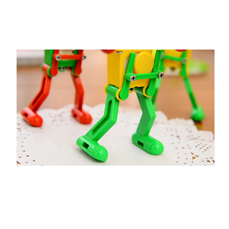 Дети ветра до Танцы робот игрушка мини-забавный рисунок Дизайн заводные игрушки