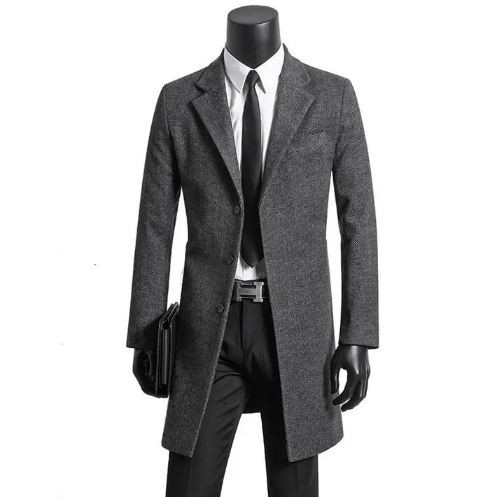 

sobretudo masculinos casaco comprido man coats