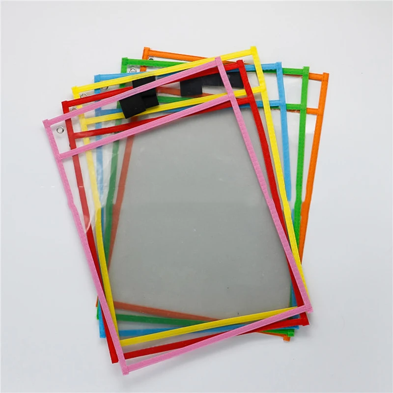 Креативная перезаписываемая Сумка-файл для документов Сумка папка канцелярских