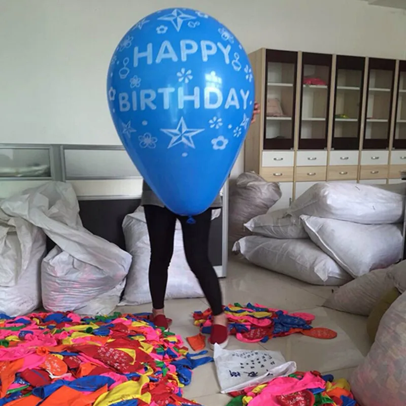 10 шт./лот 27 дюймовые большие шары новые с украшением на день рождения детские