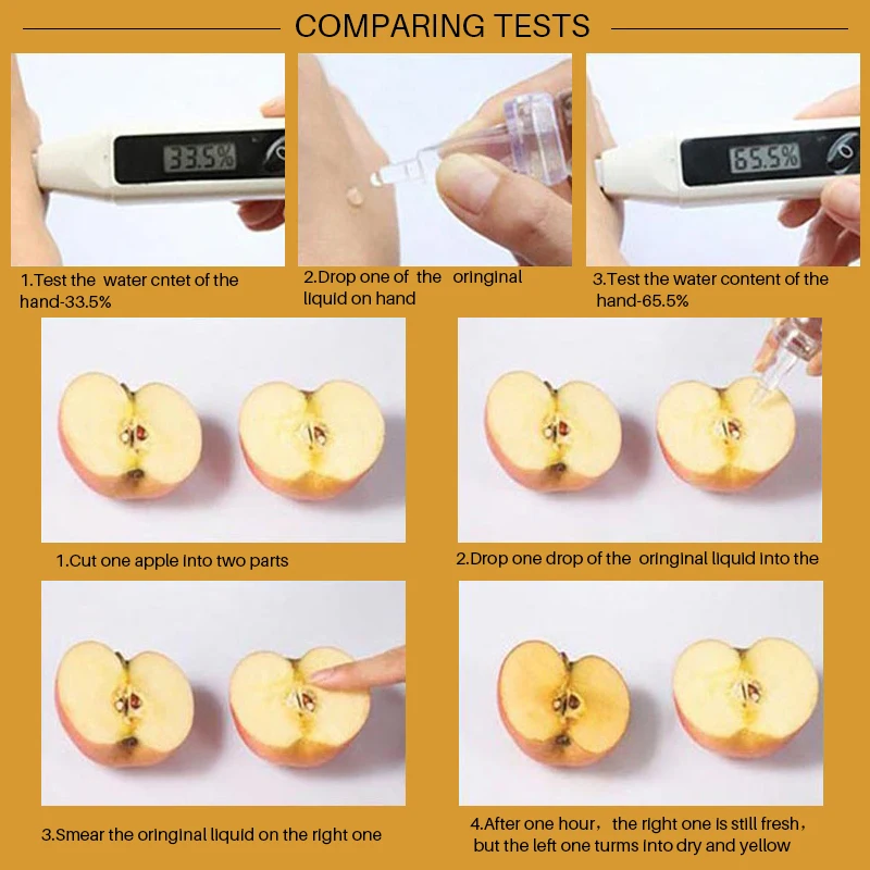 Крем для отбеливания кожи 6 пептидов гиалуроновая жидкость против морщин