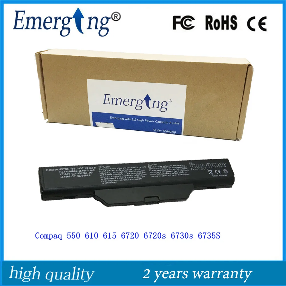 

6Cells New Laptop Battery for HP 550 6720s 6730s 6735s 6820s 6830s Compaq 610