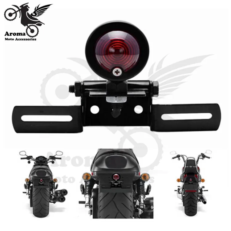 Moto rbike хвост светильник с Номерного Знака Держатель Кронштейн Поддержка задний